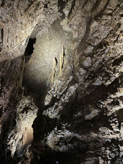 Construction d'une galerie de drainage Lurgrotte Peggau Grotte Cavelighting