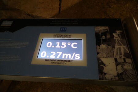 Système de surveillance climatique dans la grotte touristique – contrôle précis de la température et du flux d’air par Cave Lighting