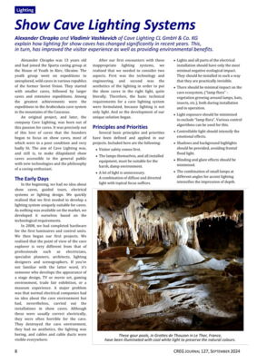 CREG JOURNAL Show Cave Lighting Systems