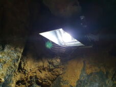 Cave Lighting project in the Bilstein Cave with a modern LED system