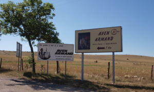 Entrance signage of Aven Armand – venue of the ANECAT Congress