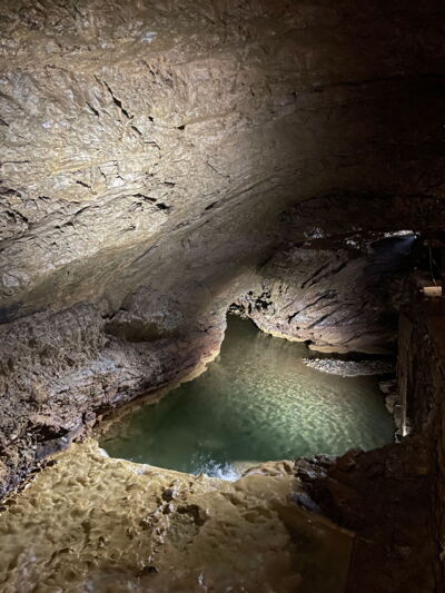 Circuit aventure inondation historique grotte Lurgrotte Autriche