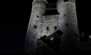 Architectural lighting of Greifenstein Castle – harmonious interplay of light and shadow