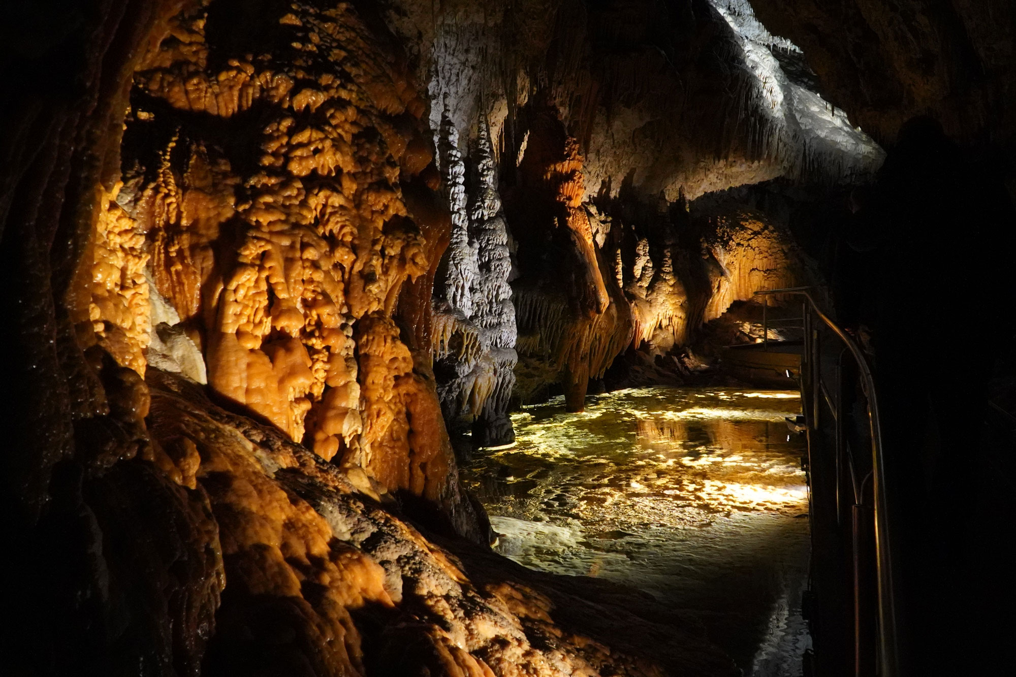 Demänovská-Höhlensystem Cave Lighting