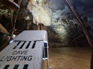 Trefft Cave Lighting